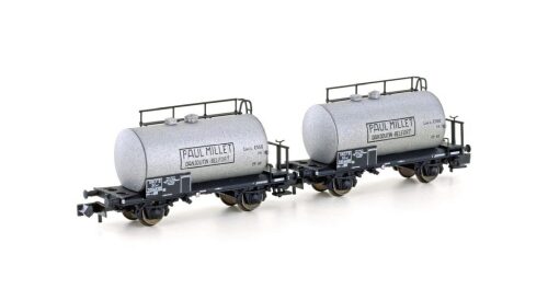 Hobbytrain 24852 2 Leichtbau-Kesselwagen SNCF/Millet  Ep.III